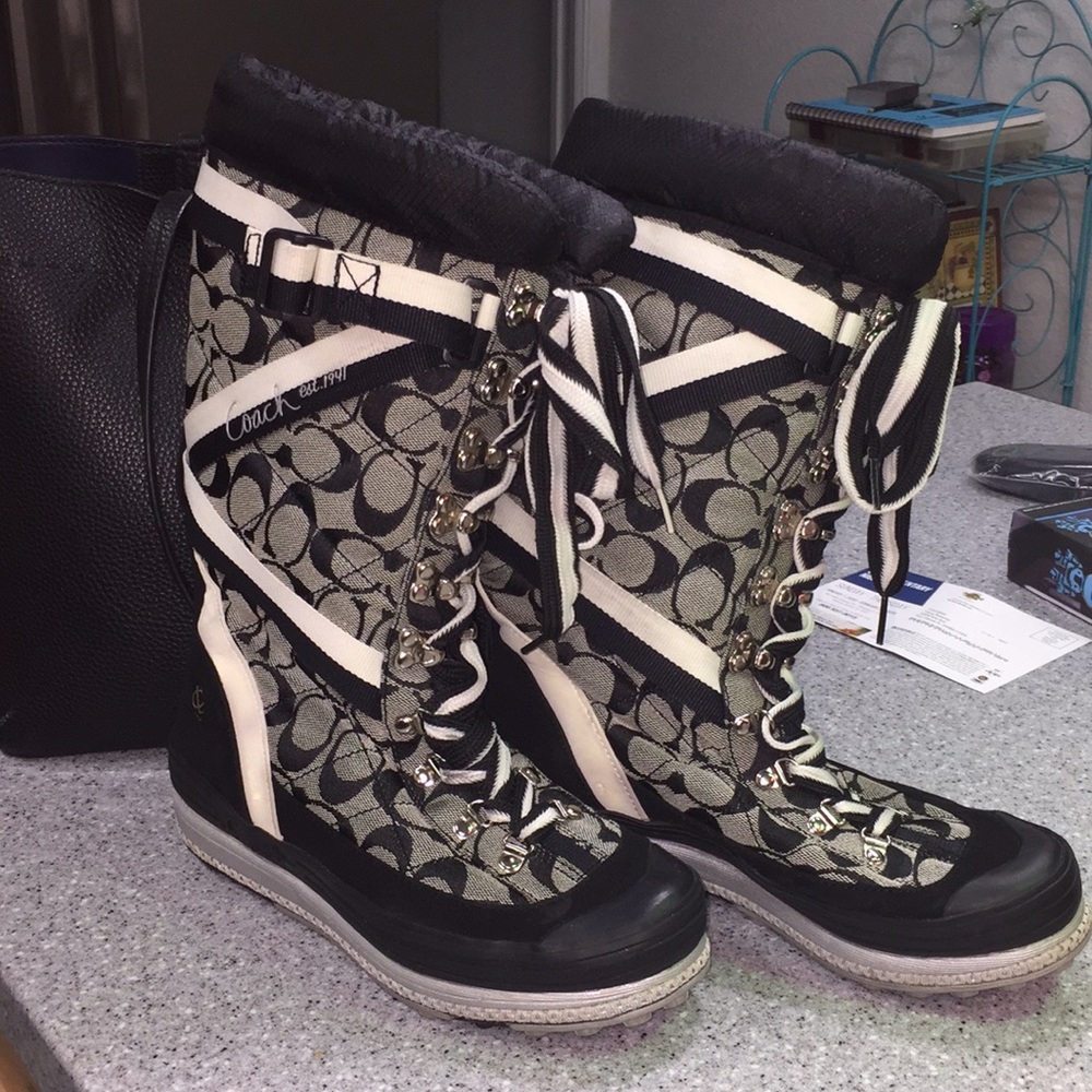 Coach Waterproof Snow Boots